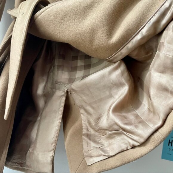 BURBERRY wool-cashmere trench coat - Picture 12 of 13